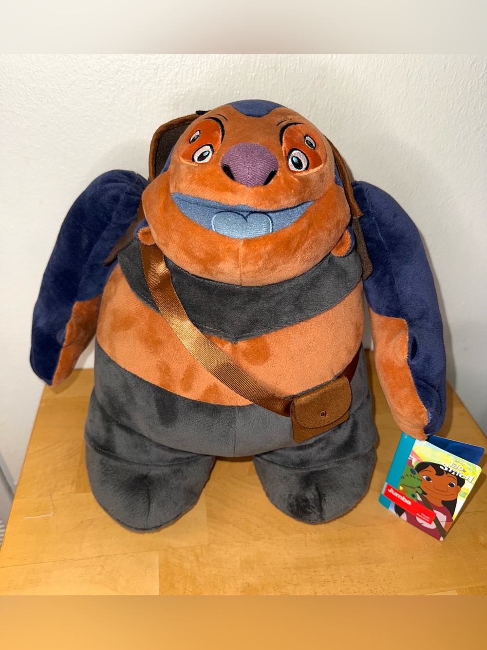 Disney Store Jumba Jookiba Plush from the Lilo & Stitch collection, 13”, NWT
